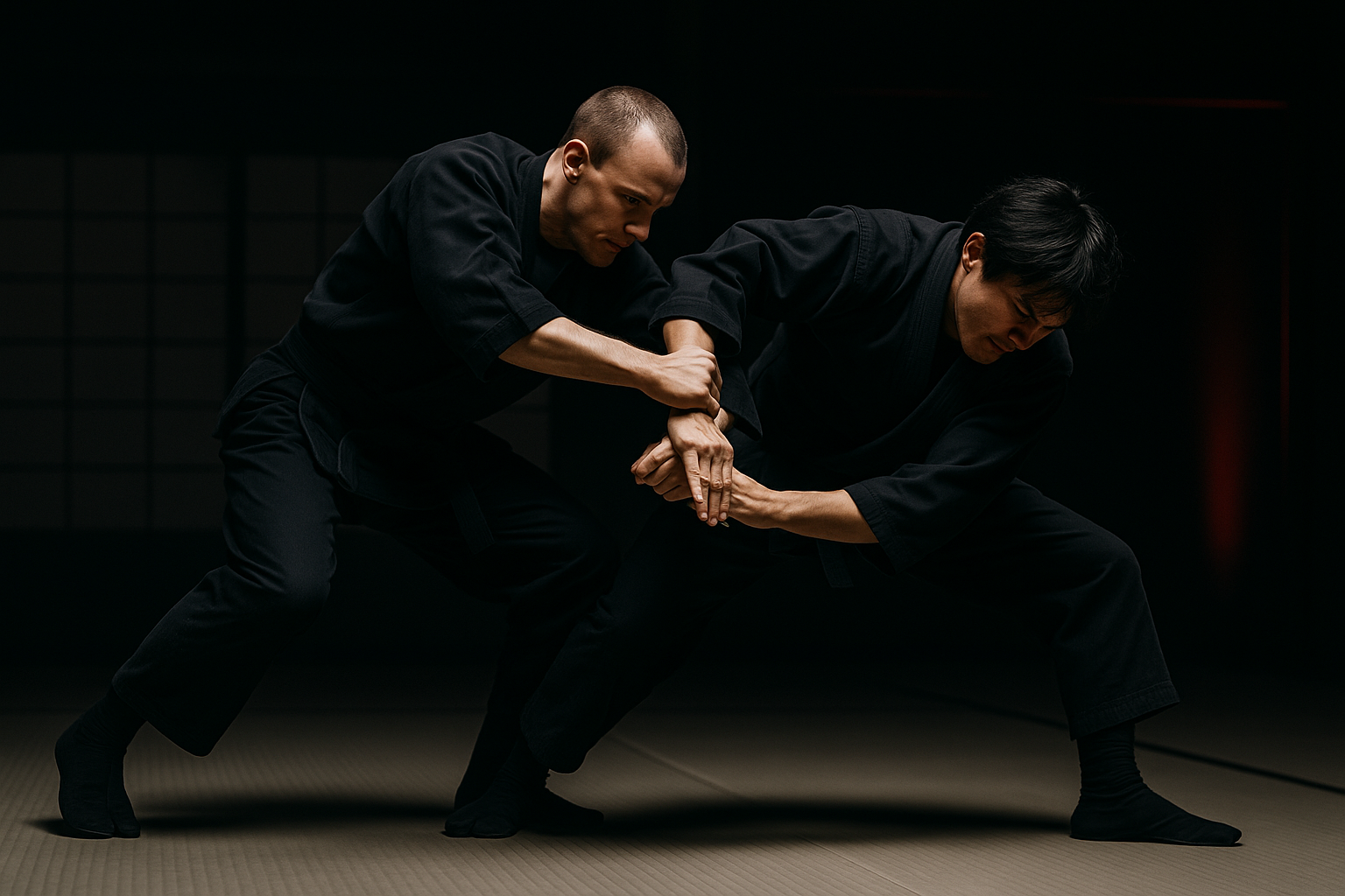 Taijutsu – struktur, balans och off-line-rörelse